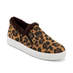 NIB-Blondo FauxFur trim waterproof slip-on sneaker